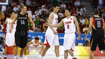 姚明在北京奥运会上得了多少分?-姚明还能参加