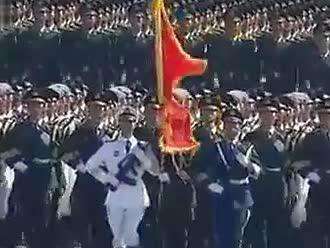 谁知道阅兵式的背景音乐-中国阅兵式都用过哪