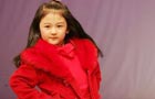 陆子艺走T台不输模特