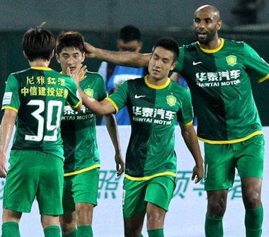 8场比赛28球！恒大7-1锐龙 国安5-1日之泉