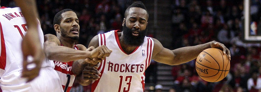 13日十佳球-哈登欧洲步绝杀 詹姆斯致命三分