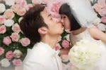男神与小公主的婚纱照