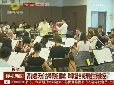 天价古琴亮相星城