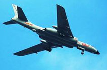 空军新装备——轰-6K远程轰炸机将亮相