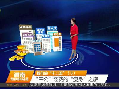 我们的“十二五”（5） “三公”经费的“瘦身”之旅