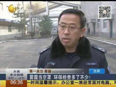 [视频]雾霾当空罩 环保检查多了不少