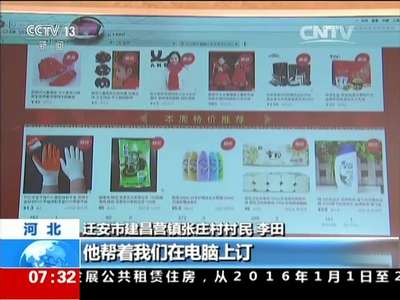 [视频]年货市场新气象：不出村不赶集 网购年货今流行