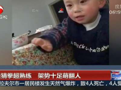 [视频]萌娃划拳超熟练 架势十足萌翻人