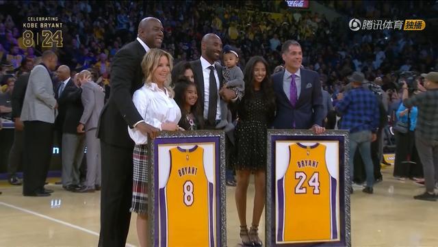 历史前十5位出席科比退役，网友：这阵容冠军戒指加起来吓死人