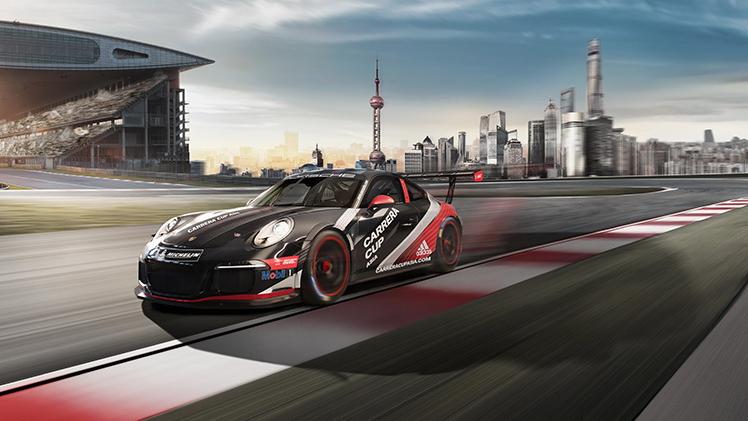 保时捷911 GT3突然溜车吓坏美女 2017PCCA杯赛收官