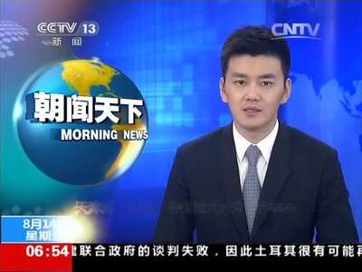 [视频]天津港“8.12”特别重大火灾爆炸事故 航拍画面显示：现场火势减小