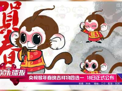 [视频]央视猴年春晚吉祥物四选一 18日正式公布