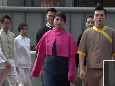 [视频]台湾办时尚寿服走秀 灵骨塔变T台