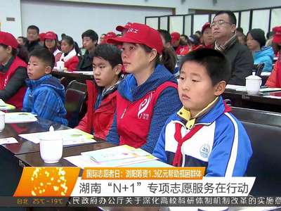 国际志愿者日：浏阳筹资1.3亿元帮助孤困群体