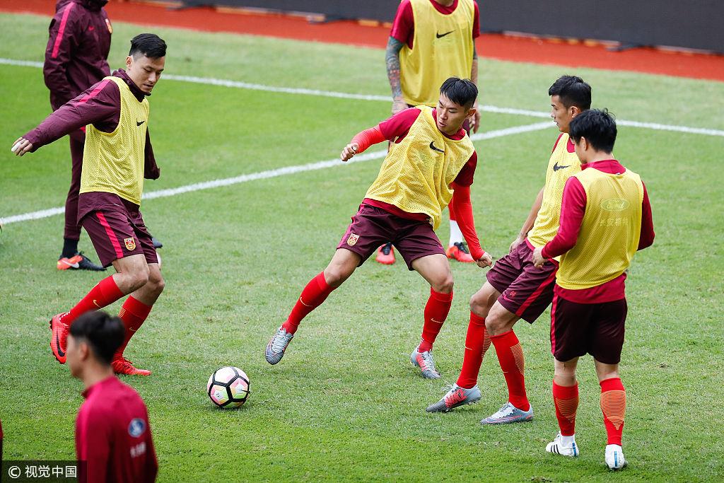 2017国际足球友谊赛前瞻:中国男足备战 里皮亲