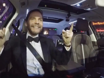 无人驾驶奥迪大秀特技