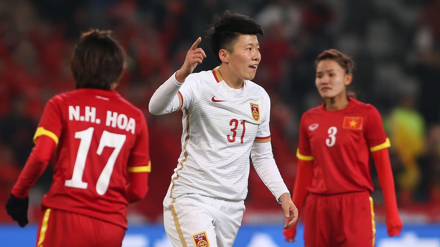 越南女足VS中国女足_深圳女足国际邀请赛_赛