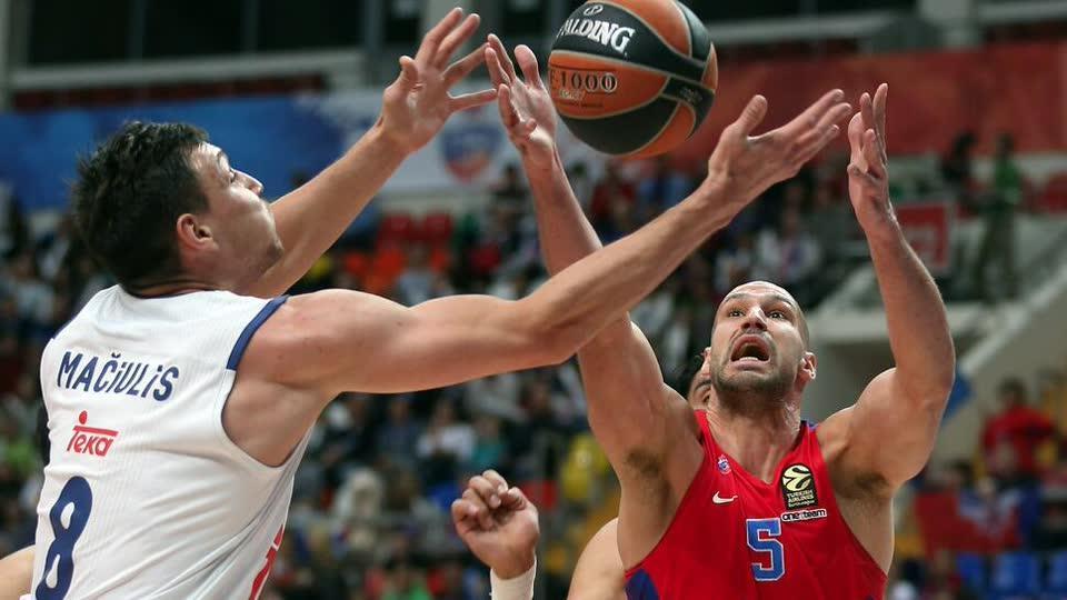 莫斯科中央陆军VS皇家马德里_欧洲篮球冠军联