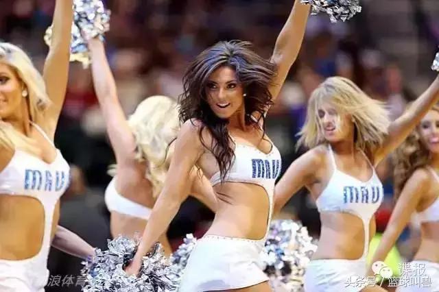 大城市的NBA球队啦啦队都漂亮,就算克村有詹