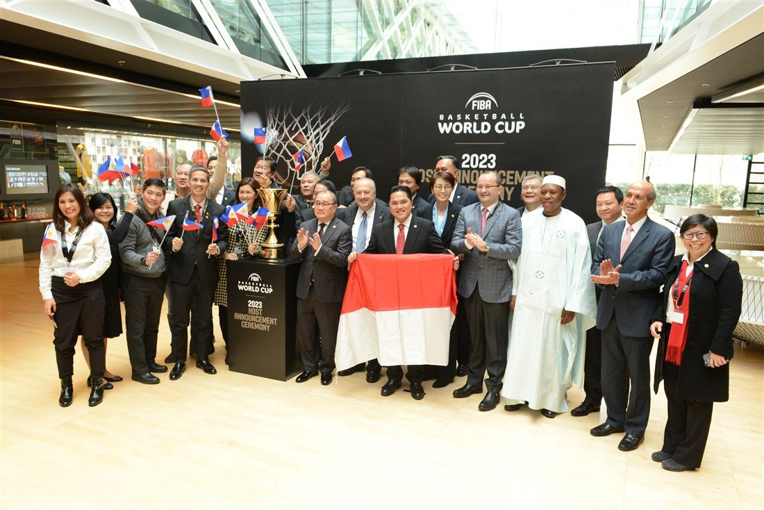 菲律宾日本印尼将联合举办2023年篮球世界杯