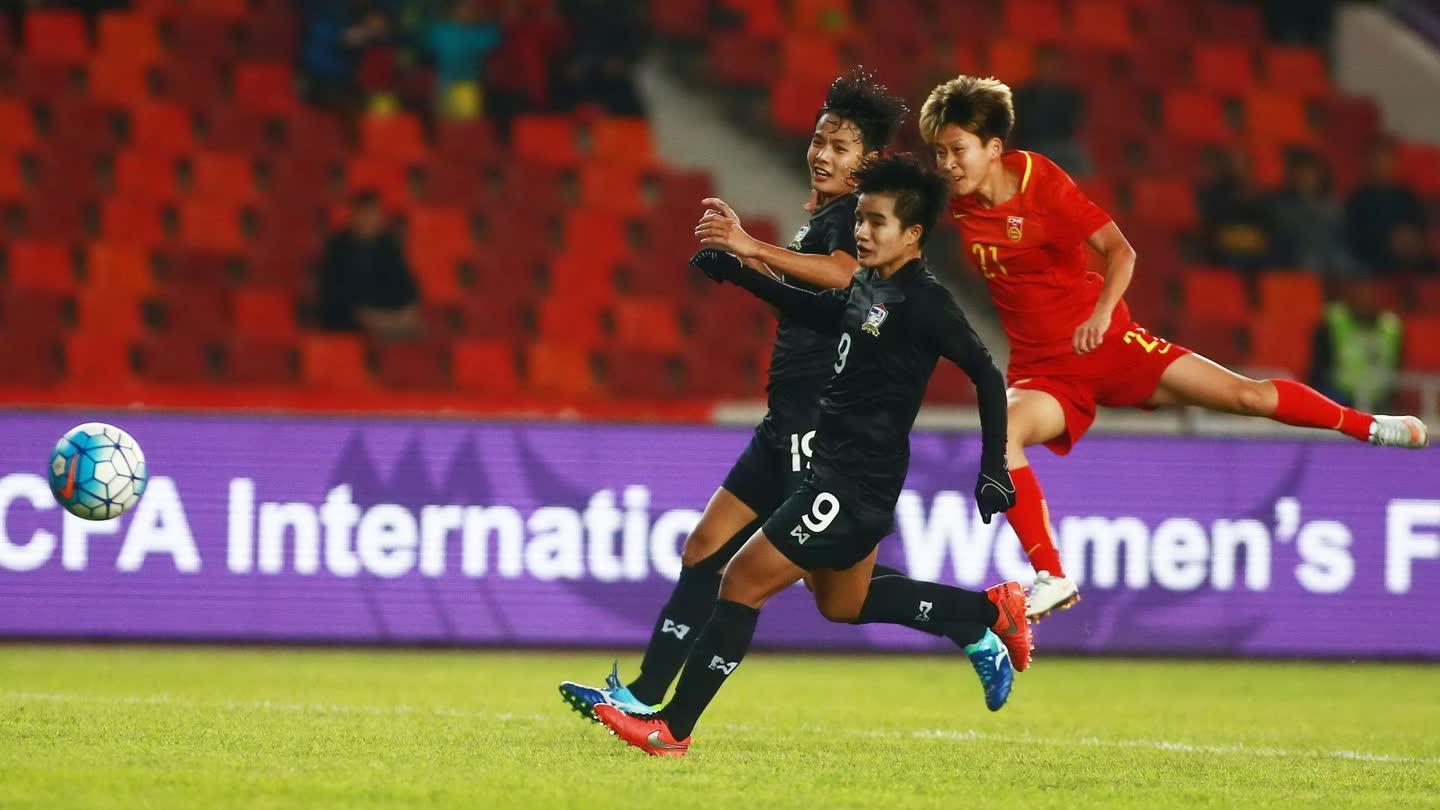 中国女足VS泰国女足_佛山女足锦标赛_赛事直