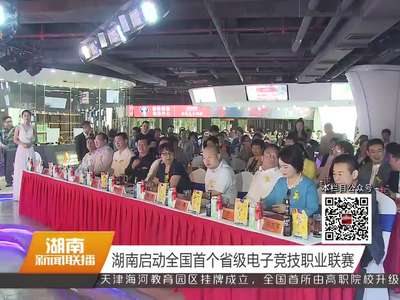 湖南启动全国首个省级电子竞技职业联赛
