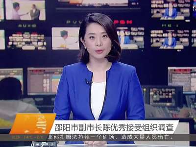 邵阳市副市长陈优秀接受组织调查