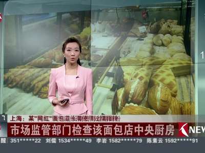 [视频]上海：某“网红”面包店长期使用过期面粉
