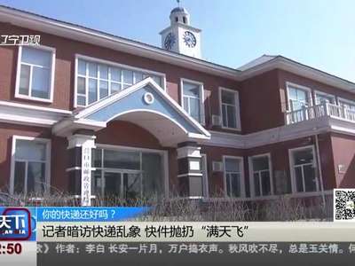 [视频]你的快递还好吗？ 记者暗访快递乱象 快件抛扔“满天飞”