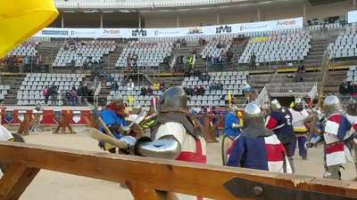 2017 国家战争 举行 中国队着明朝甲胄参赛