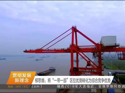 柳思维：将“一带一部”区位优势转化为综合竞争优势