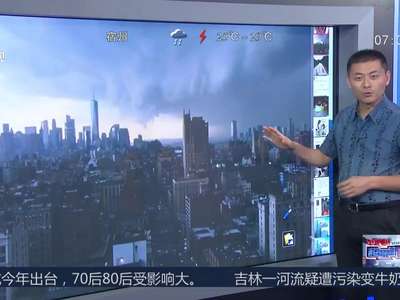 [视频]延时摄影30秒 看雷阵雨的过程