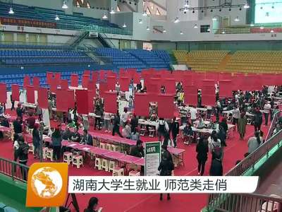 湖南大学生就业 师范类走俏