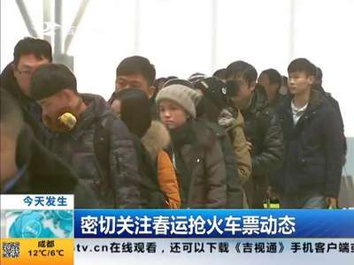 [视频]除夕火车票今起开售：多渠道买票助你回家过年