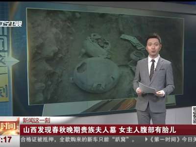 [视频]山西发现春秋晚期贵族夫人墓 女主人腹部有胎儿