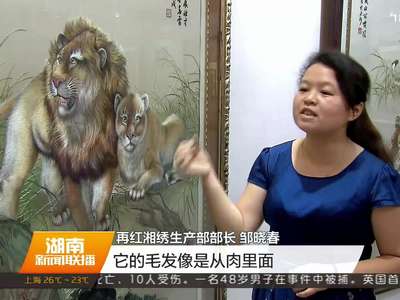 湘绣作品即将亮相阿斯塔纳世博会