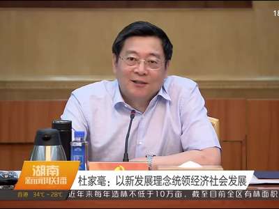 杜家毫主持、许达哲参加学习 省委理论学习中心组集体学习习近平总书记关于经济建设重要论述