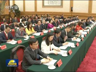 [视频]王沪宁会见新闻工作者代表并讲话