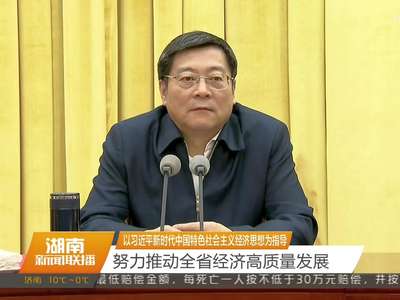 湖南省传达学习中央经济工作会议精神 杜家毫、许达哲分别作传达 李微微、乌兰等出席