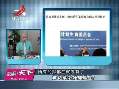 [视频]黄花菜治好抑郁症？
