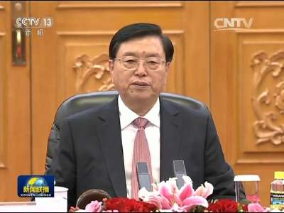 [视频]张德江与柬埔寨国会主席举行会谈