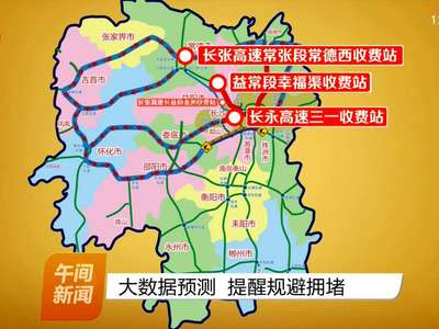 大数据预测 提醒规避拥堵