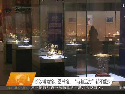 长沙博物馆、图书馆：“诗和远方”都不能少