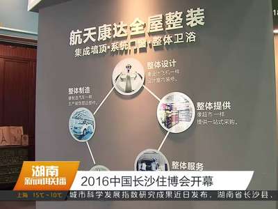 2016中国长沙住博会开幕