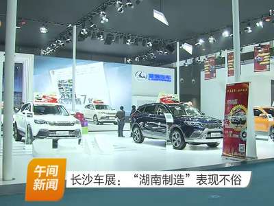 长沙车展：“湖南制造”表现不俗