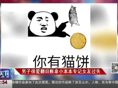 [视频]男子很爱翻旧账拿小本本专记女友过失