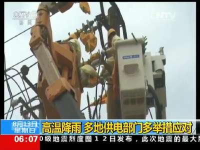 [视频]高温降雨 多地供电部门多举措应对