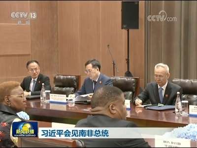 [视频]习近平会见南非总统