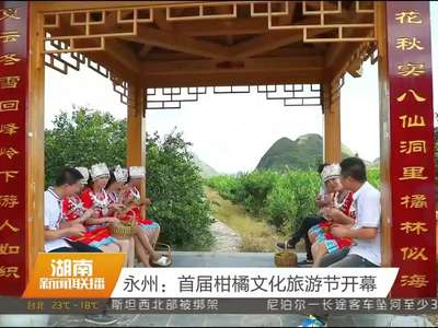 永州：首届柑橘文化旅游节开幕