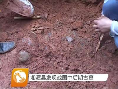 湘潭县发现战国中后期古墓